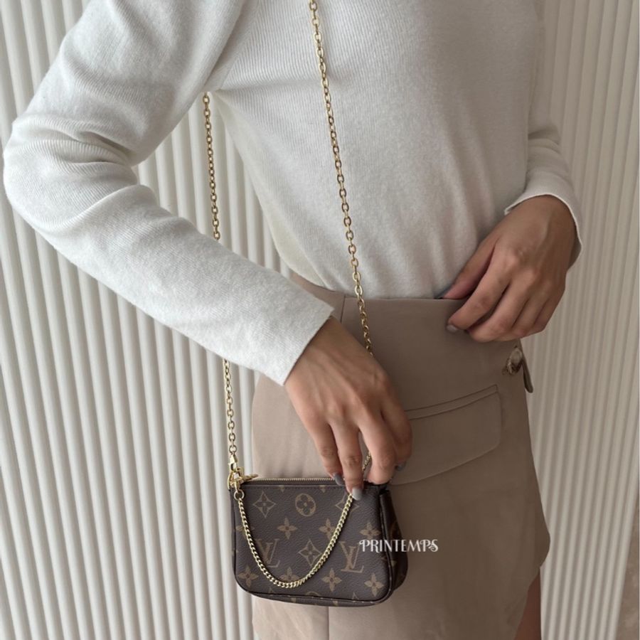 ｜LOUIS VUITTON｜迷你老花小鍊包-2