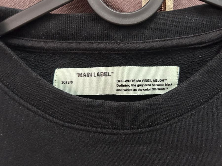 off-white 油畫長袖衛衣 正品 免運!-4