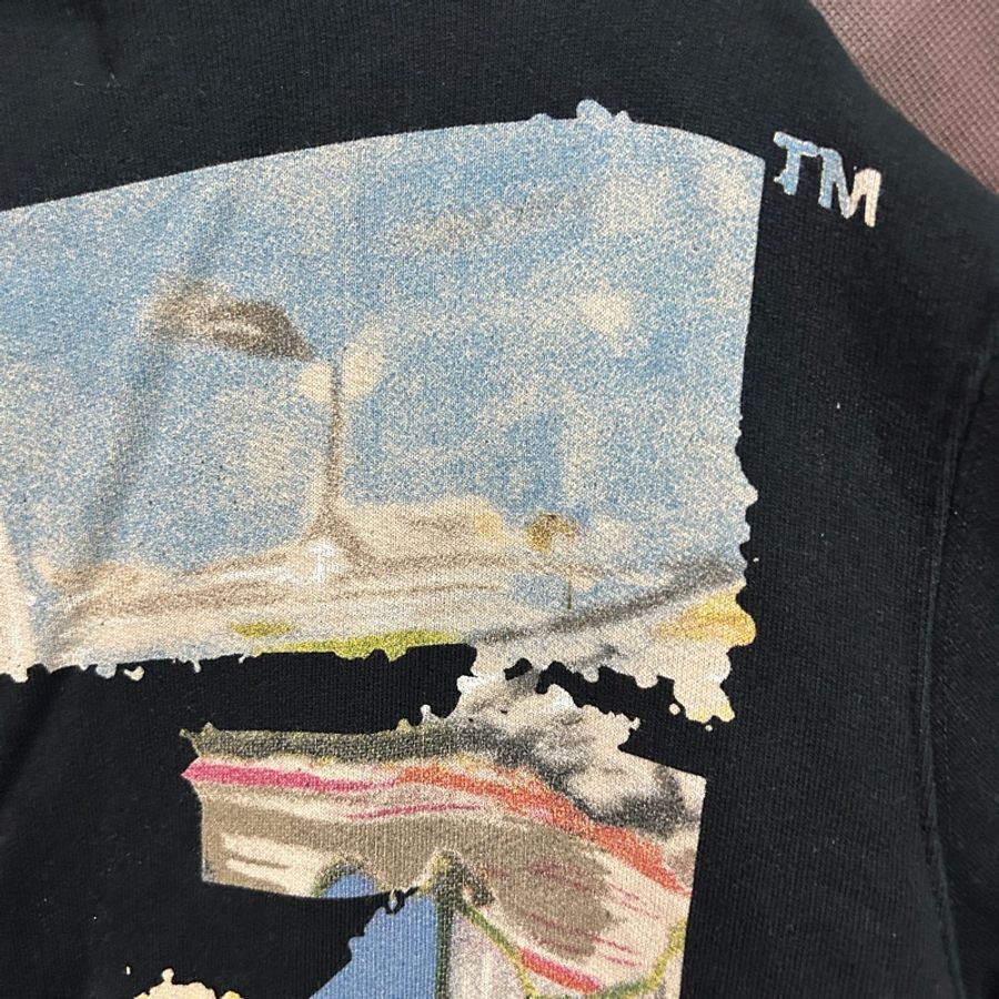 off-white 油畫長袖衛衣 正品 免運!-6