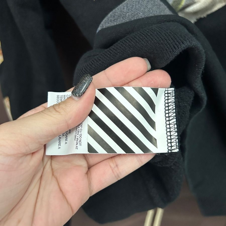 off-white 油畫長袖衛衣 正品 免運!-9