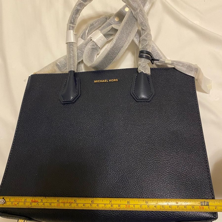 (保證真品) 全新 Michael Kors 手提肩背風琴托特包-3