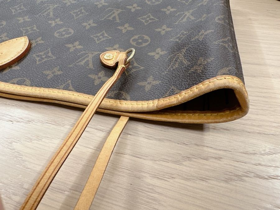 (出售)二手品 Louis Vuitton Neverfull monogram老花大款帆布肩背/手提包-12