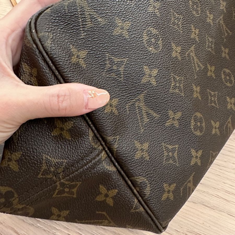 (出售)二手品 Louis Vuitton Neverfull monogram老花大款帆布肩背/手提包-13