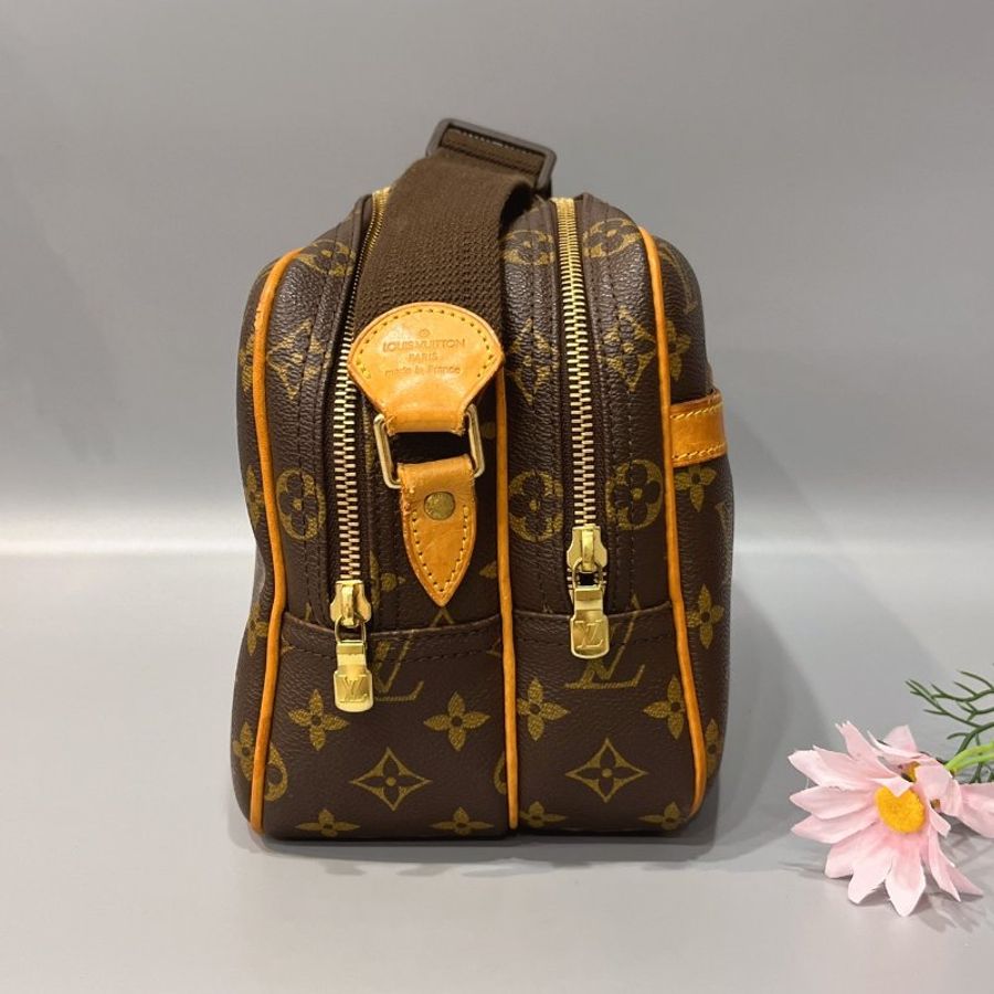 Louis Vuitton LV 老花字紋 小記者包/斜背包/肩背包/男包-7