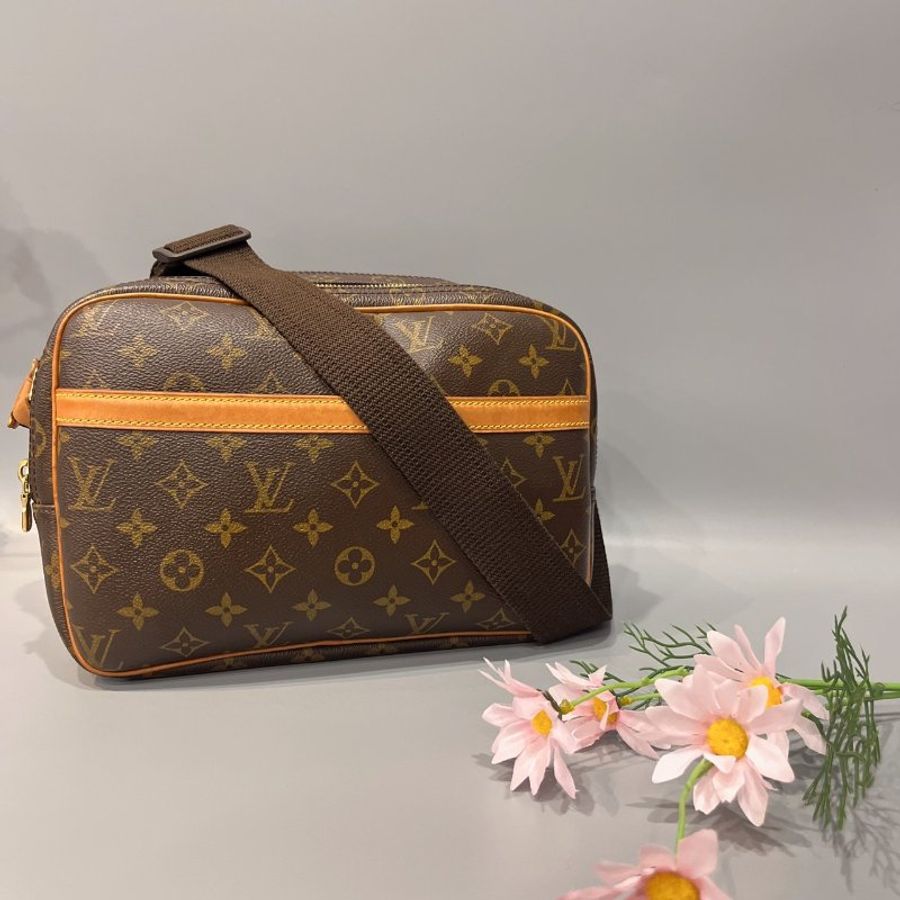 Louis Vuitton LV 老花字紋 小記者包 斜背包/肩背包/男包-0