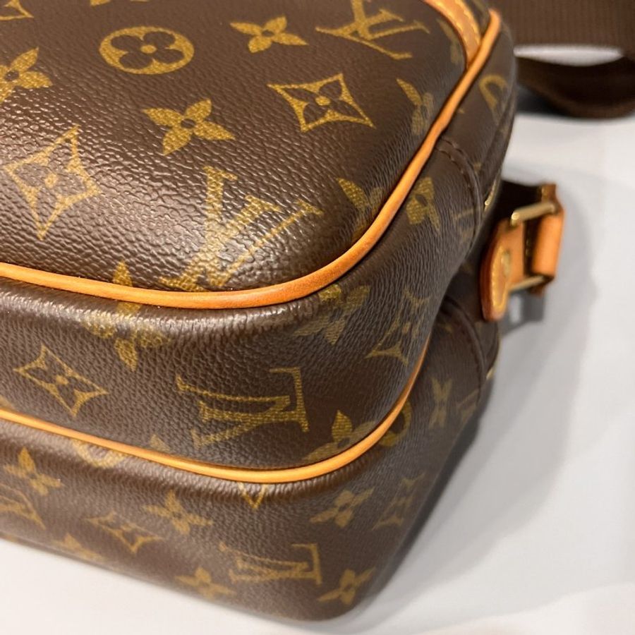 Louis Vuitton LV 老花字紋 小記者包 斜背包/肩背包/男包-3