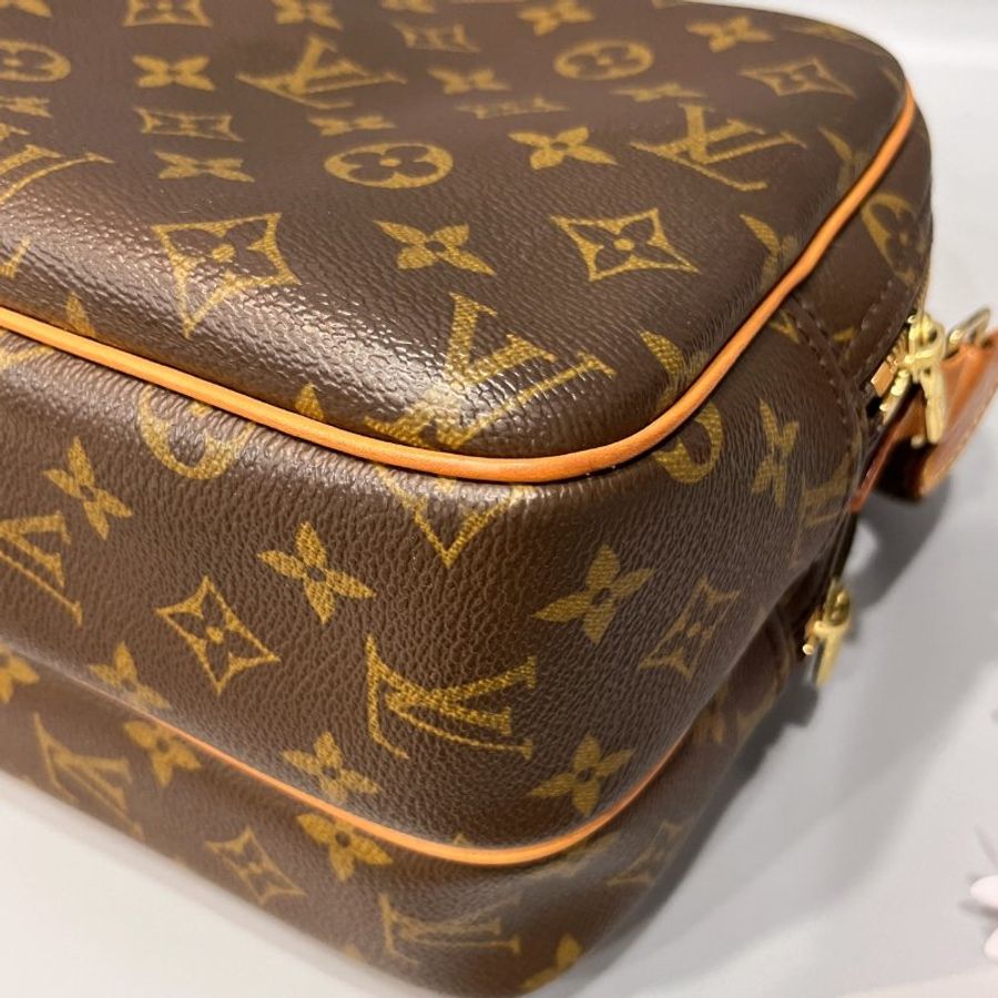 Louis Vuitton LV 老花字紋 小記者包 斜背包/肩背包/男包-5
