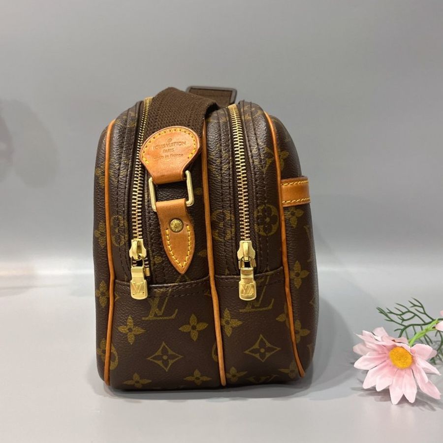 Louis Vuitton LV 老花字紋 小記者包 斜背包/肩背包/男包-7