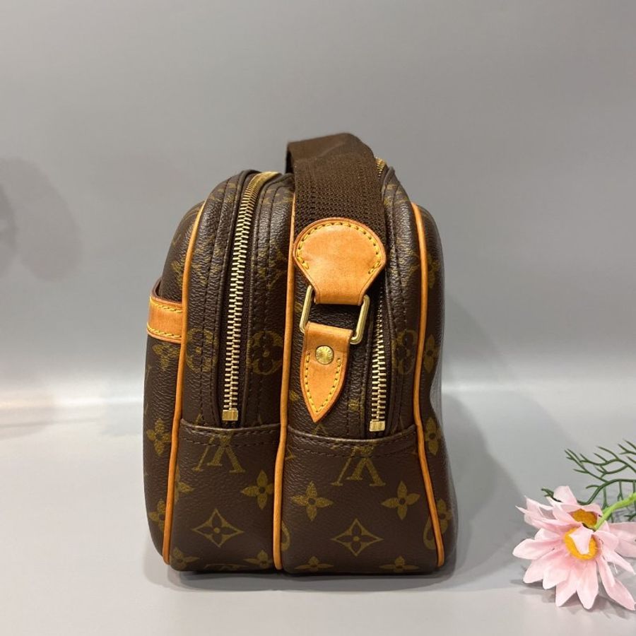 Louis Vuitton LV 老花字紋 小記者包 斜背包/肩背包/男包-8