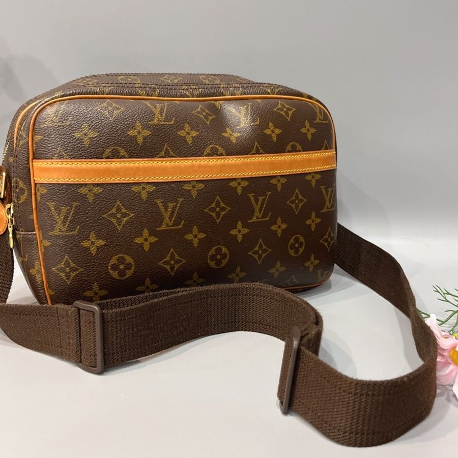 Louis Vuitton LV 老花字紋 小記者包 斜背包/肩背包/男包-9