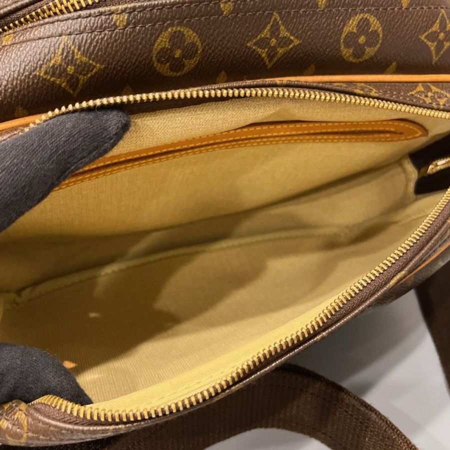 Louis Vuitton LV 老花字紋 小記者包 斜背包/肩背包/男包-10