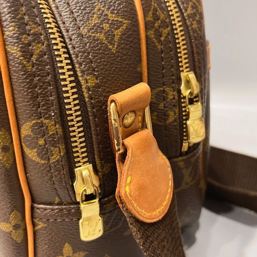 Louis Vuitton LV 老花字紋 小記者包 斜背包/肩背包/男包-12
