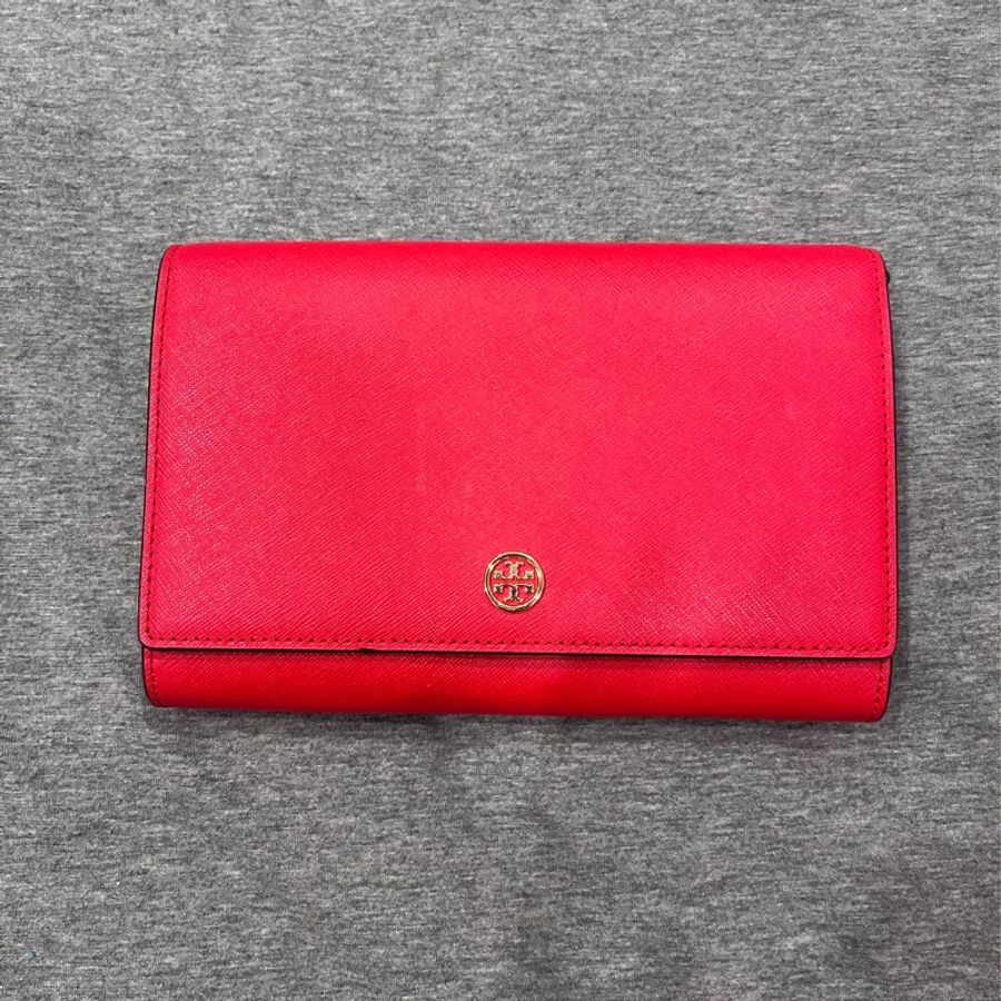 Tory Burch woc wallet on chain 大紅色-0