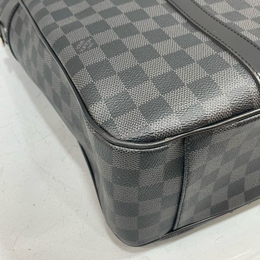 Louis Vuitton N41259黑棋盤格手提斜背公事包Taodao PM-7