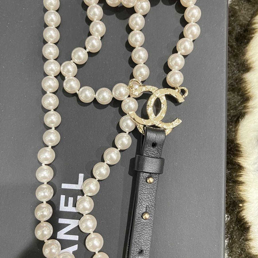 Chanel 香奈兒珍珠吊帶-3