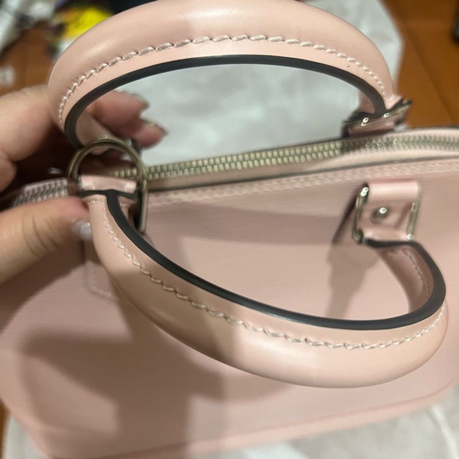 LV Alma PM 芭蕾粉-2