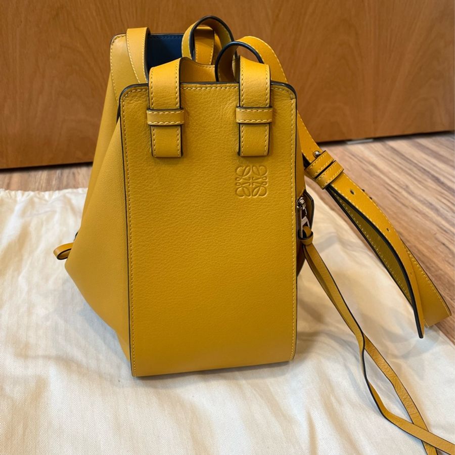 Loewe Hammock small 芒果黃 小號吊床包-0