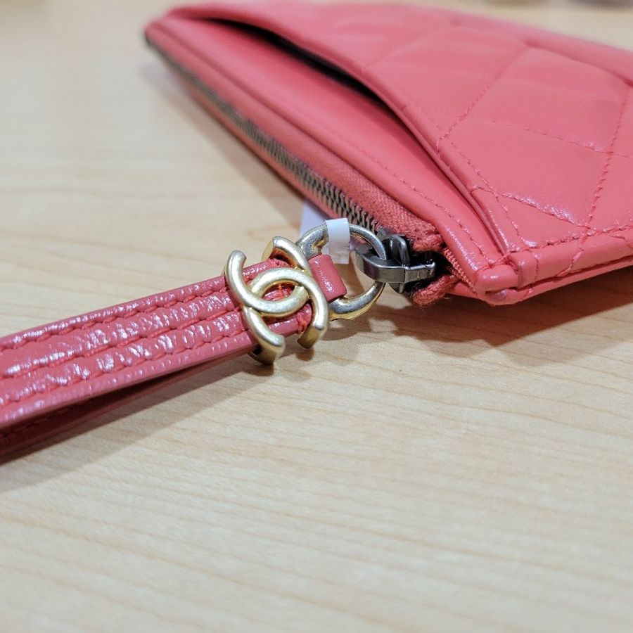Chanel 流浪粉紅長夾-4