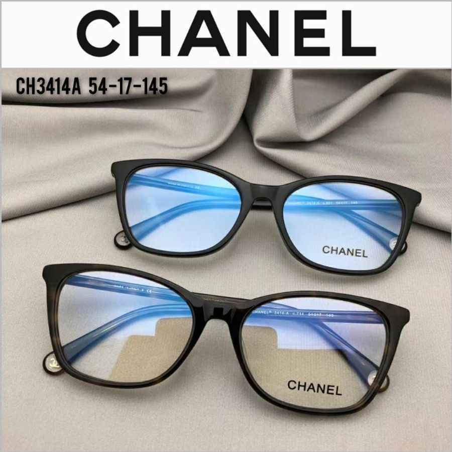 【現貨】麗睛眼鏡Chanel【可刷卡分期】香奈兒 CH3414 光學眼鏡 太陽眼鏡 精品眼鏡 明星同款 小香眼鏡 熱賣款-0