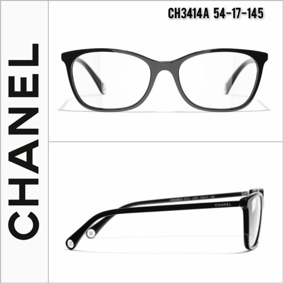 【現貨】麗睛眼鏡Chanel【可刷卡分期】香奈兒 CH3414 光學眼鏡 太陽眼鏡 精品眼鏡 明星同款 小香眼鏡 熱賣款-2