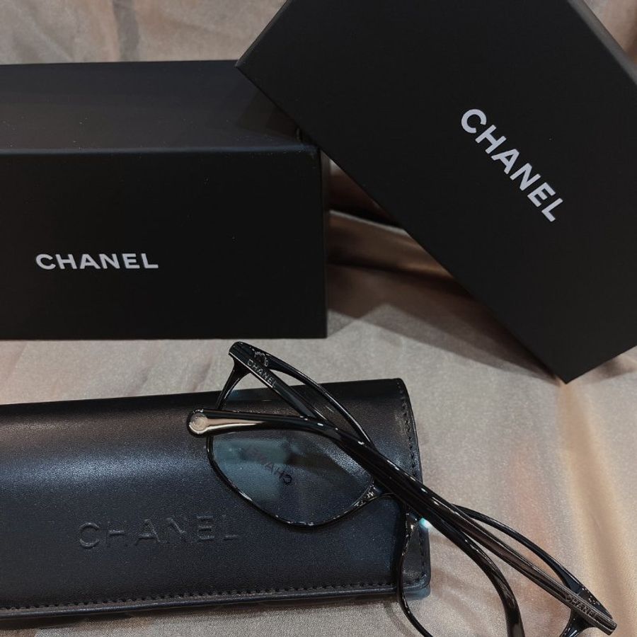 【現貨】麗睛眼鏡Chanel【可刷卡分期】香奈兒 CH3414 光學眼鏡 太陽眼鏡 精品眼鏡 明星同款 小香眼鏡 熱賣款-5