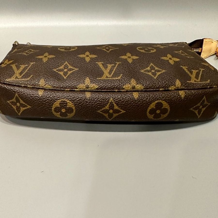 Louis Vuitton LV 老花字紋 VINTAGE 腋下包/手提包/肩背包/化粧包/麻將包-6