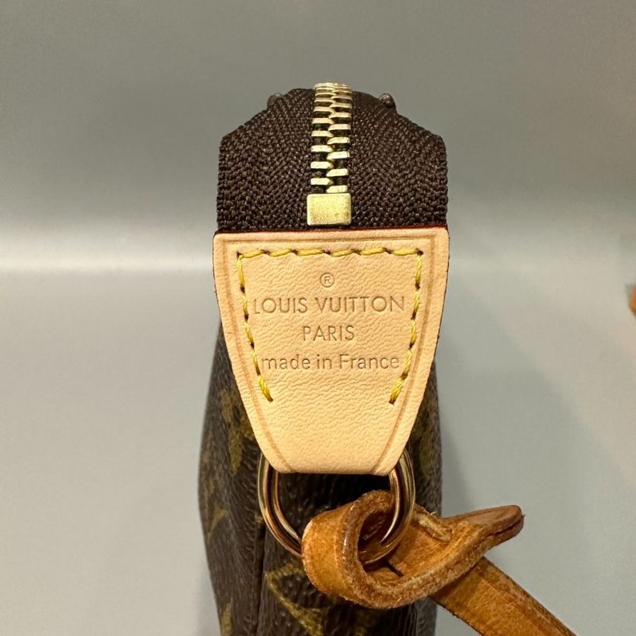 Louis Vuitton LV 老花字紋 VINTAGE 腋下包/手提包/肩背包/化粧包/麻將包-7