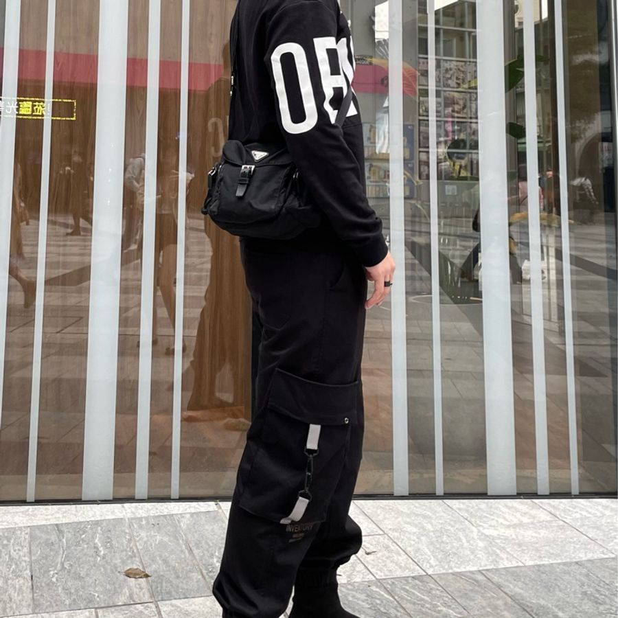 #Prada #尼龍 #郵差包 ❗️大降價❗️#率性 #帥氣 ☑️男生可以背 ☑️女生可以背 ☑️已送鑑定-3