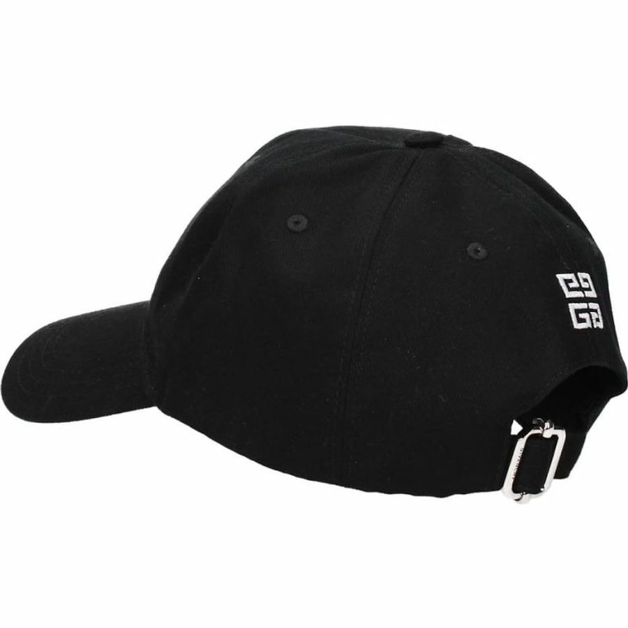 【義大利直送】全新品 Givenchy 帽子 男士 純棉 黑色 白色-1