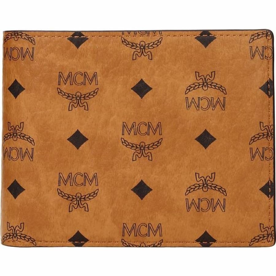 【義大利直送】全新品 Mcm 錢包男士皮革棕色-0