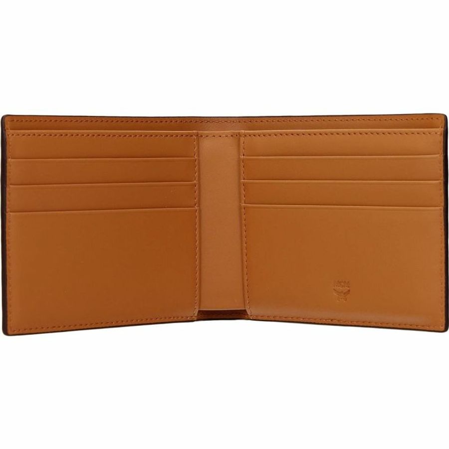 【義大利直送】全新品 Mcm 錢包男士皮革棕色-1