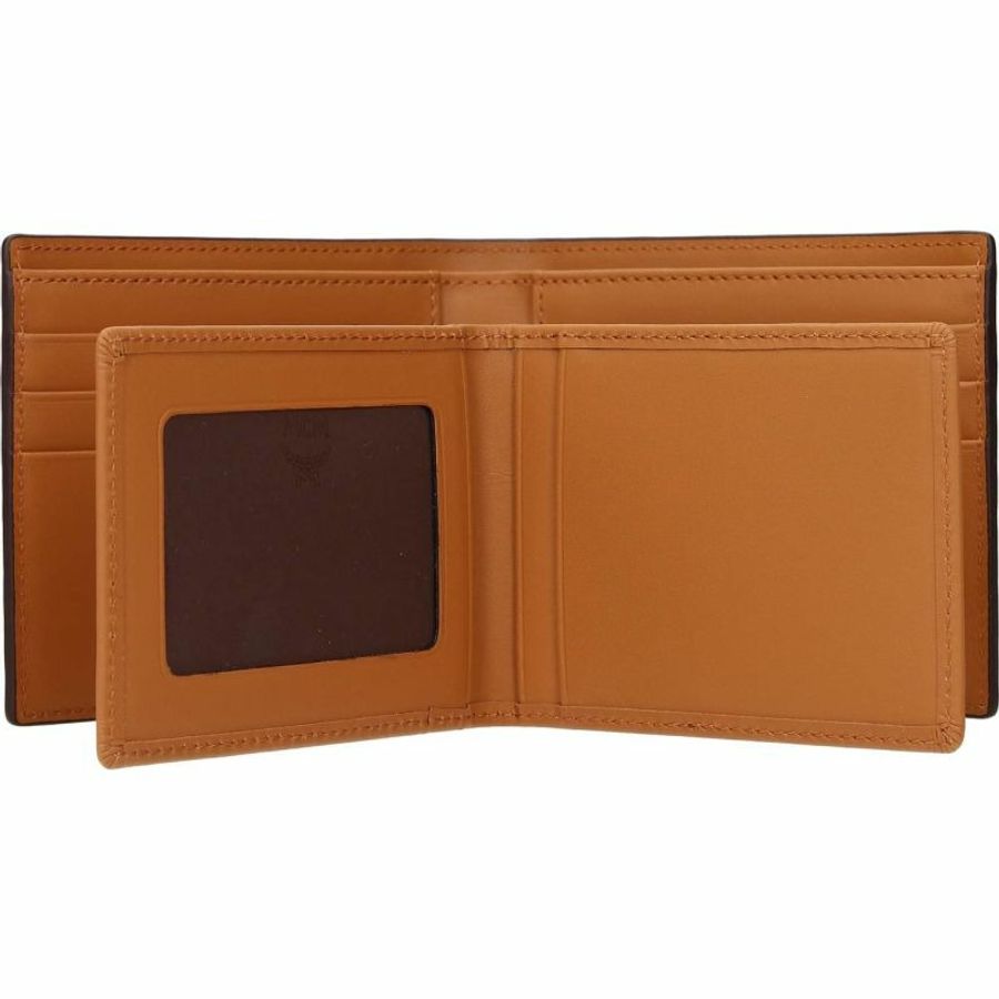 【義大利直送】全新品 Mcm 錢包男士皮革棕色-3