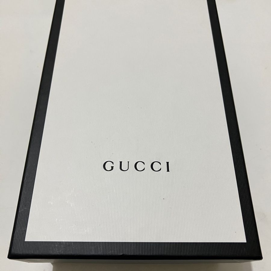 GUCCi 小蜜蜂 草編 平底鞋 23.5-7