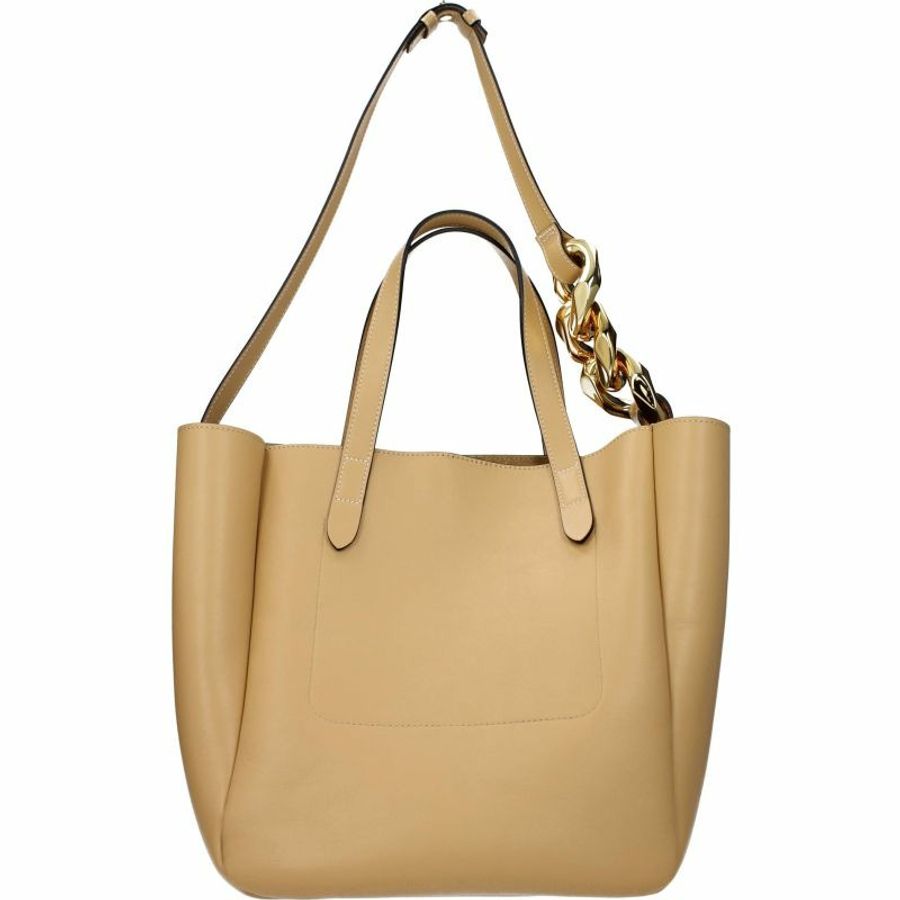 【義大利直送】全新品 Jw anderson 手提包女士皮革米色淺米色-2