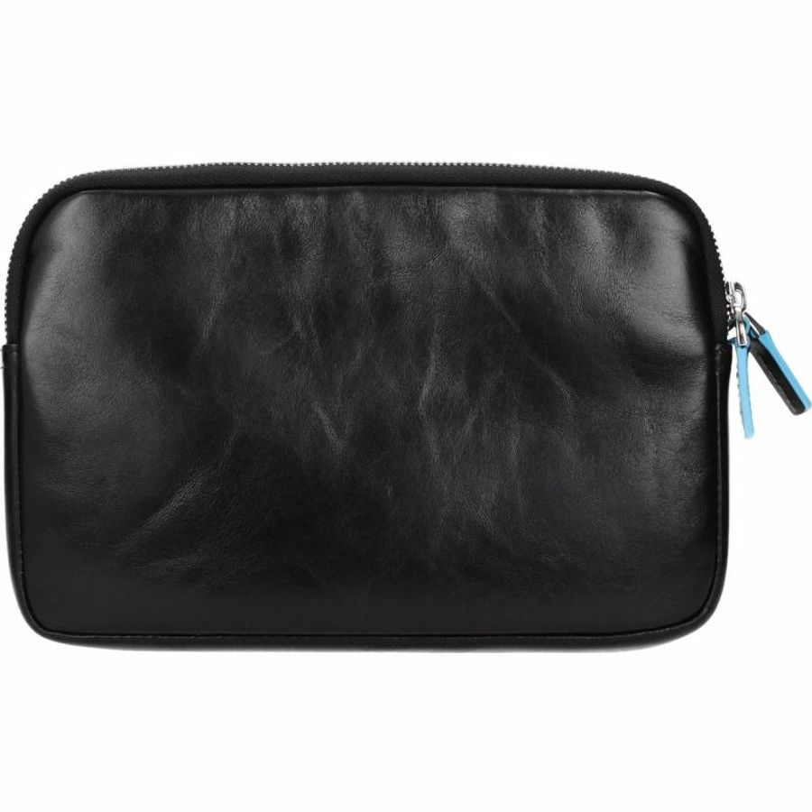 【義大利直送】全新品 Piquadro 手拿包 男士 皮革 黑色-2