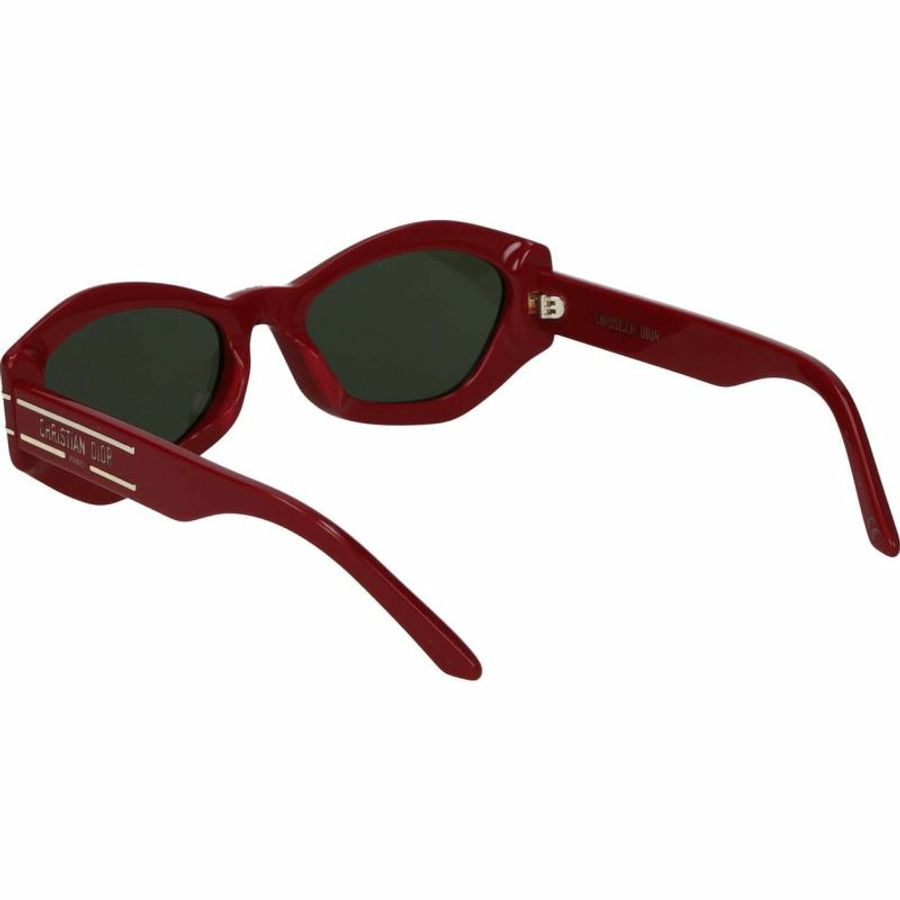 【義大利直送】全新品 Christian dior 太陽鏡 diorsignature 女士醋酸纖維 紅色 綠色-0