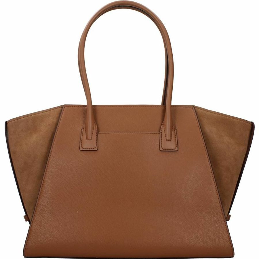 【義大利直送】全新品 Michael kors 單肩包 avril 女士皮革棕色行李箱-2