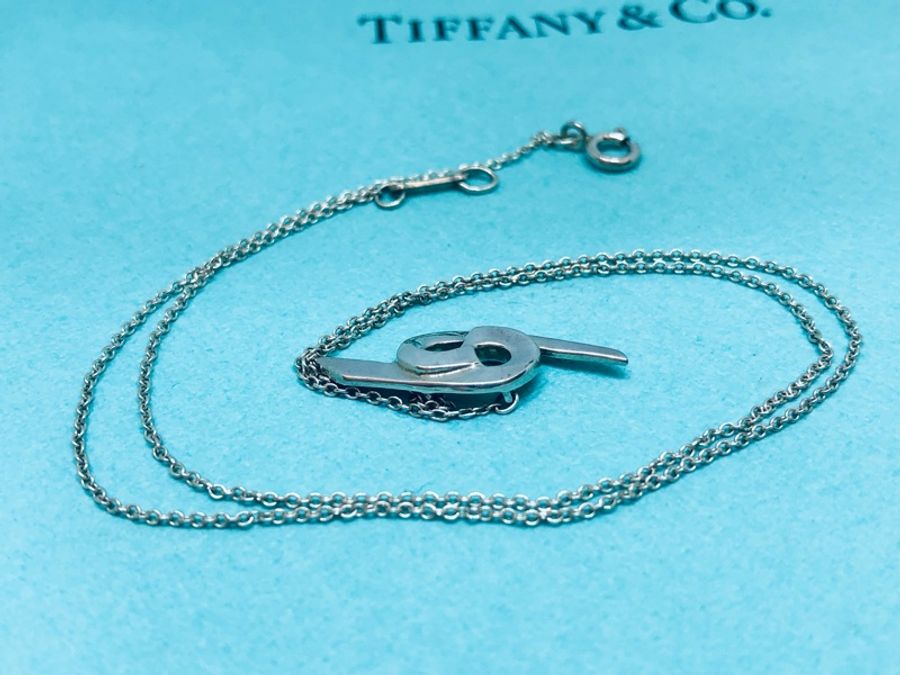 TIFFANY&Co. paloma picasso巨蟹座925純銀項鍊-9