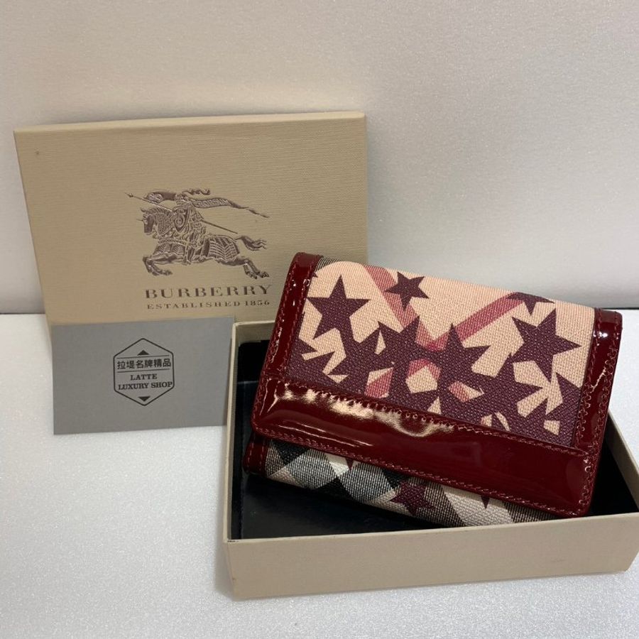BURBERRY 中夾/皮夾 9成新-0
