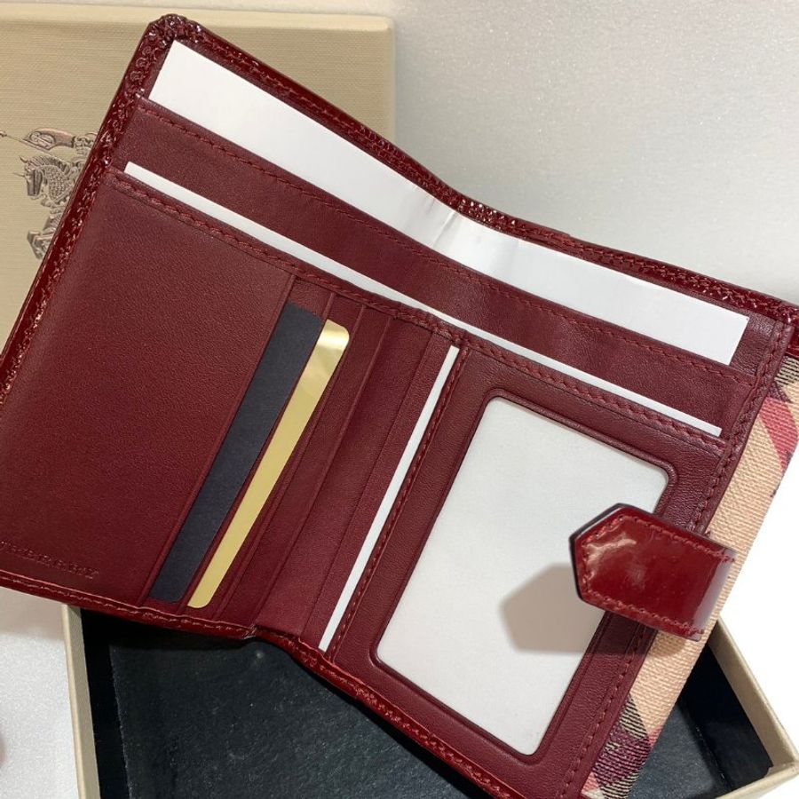 BURBERRY 中夾/皮夾 9成新-2