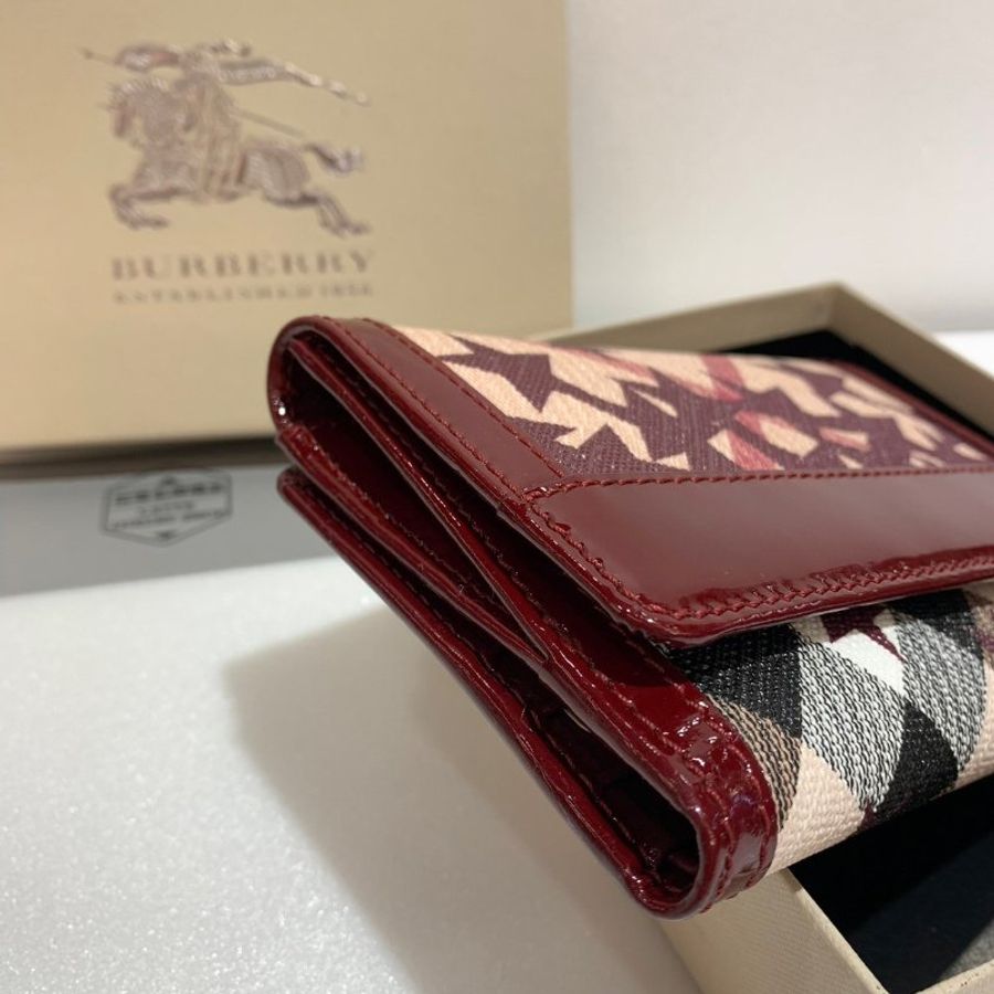 BURBERRY 中夾/皮夾 9成新-4