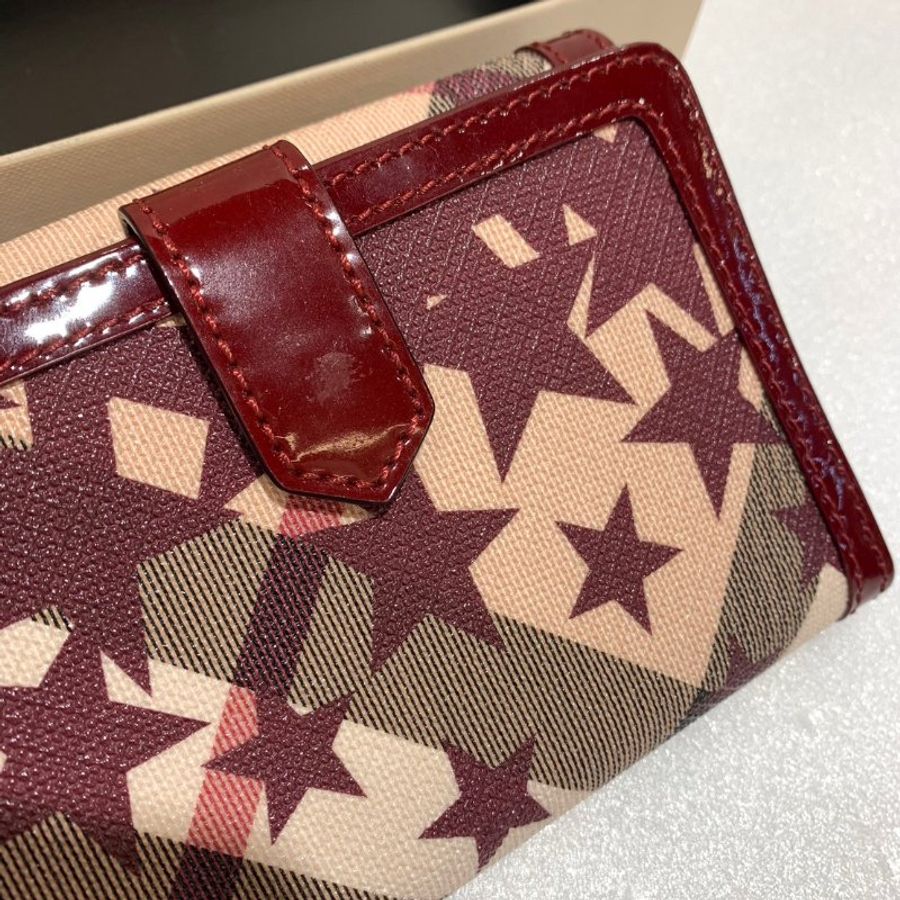 BURBERRY 中夾/皮夾 9成新-5