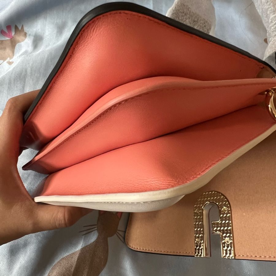 本人爆炸美的!Furla Gemma mimi 翻蓋側背包-全新正品現貨-FURLA官網購入-7