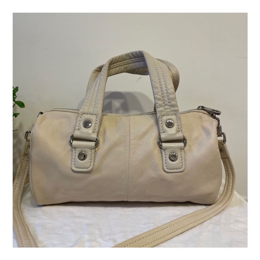 MARC JACOBS 米白色圓筒包 肩背包 手提包 斜背包 EXCLUSIVE CLASSIC BLAKE-4