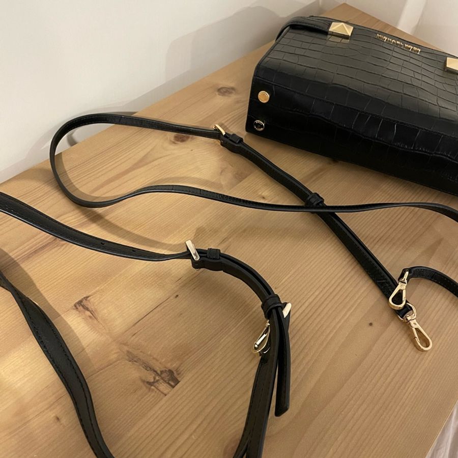 MICHAEL KORS 黑色手提 肩背 側背包 MK-3