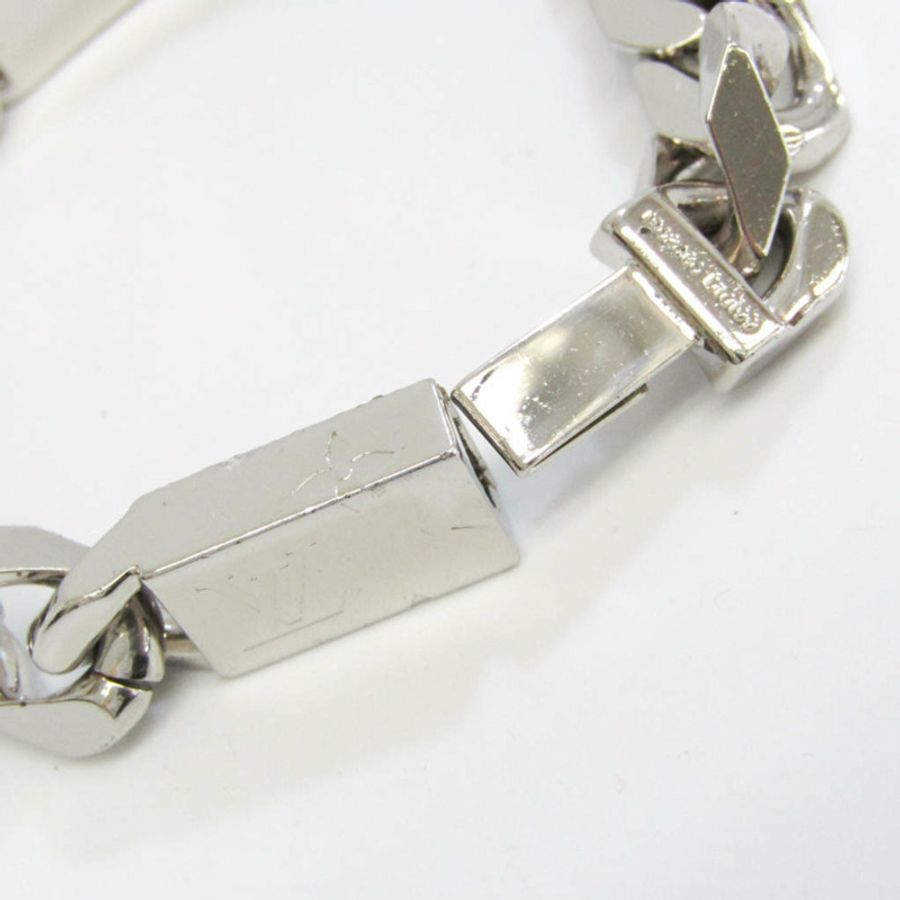 【日本直送】Louis Vuitton 鍊式手鍊 Monogram M62486 金屬手鐲 銀-2