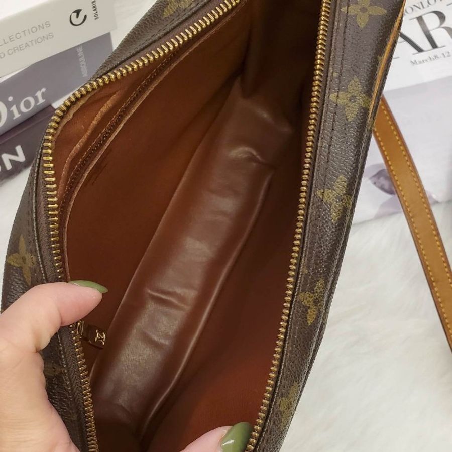 🎀👜MD曼蒂二手精品👜🎀 LV老花經典航空包 單層記者包 相機包-14