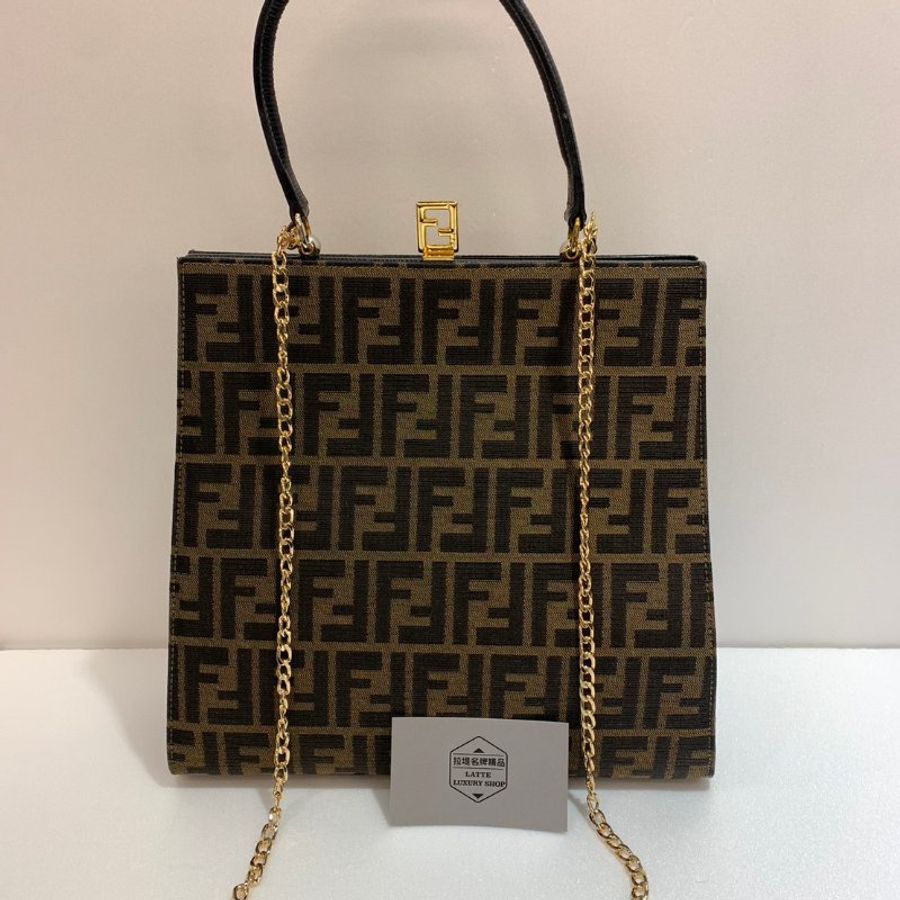 FENDI VINTAGE 手提包/鍊包/短斜背包 85成新-1