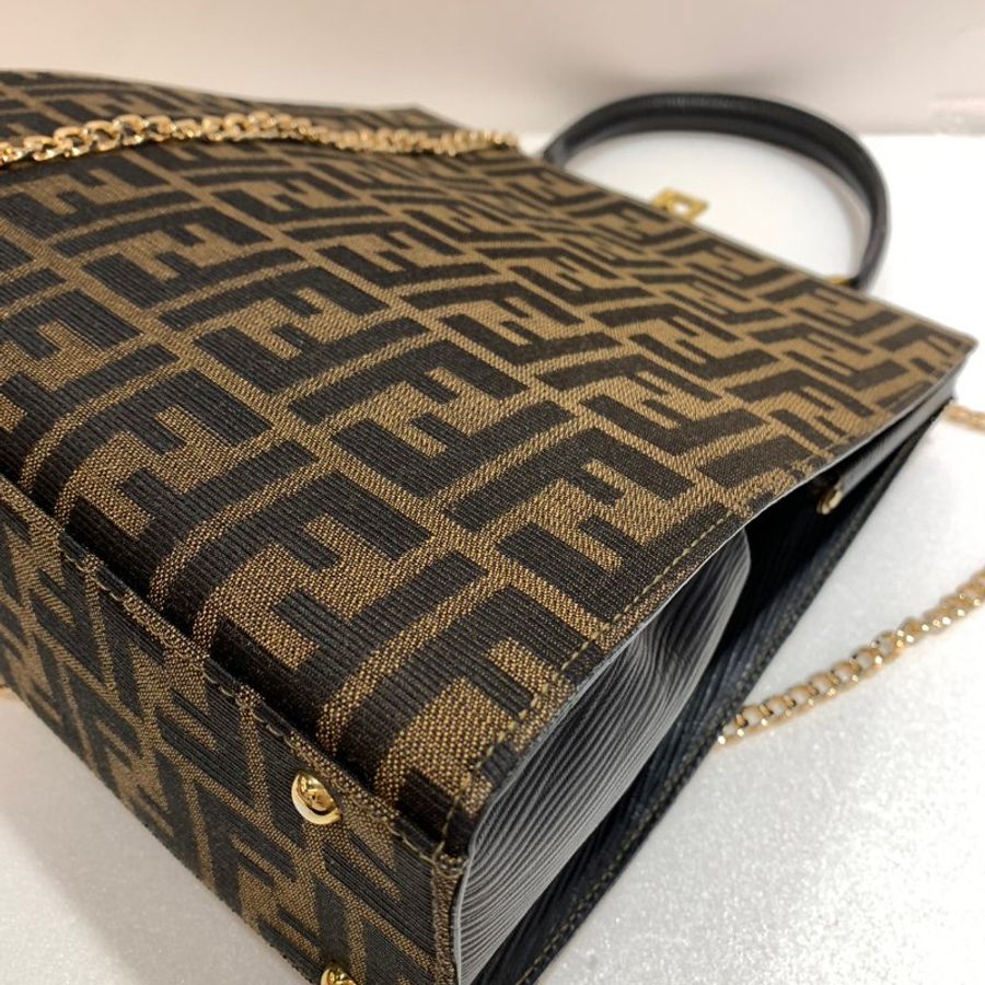 FENDI VINTAGE 手提包/鍊包/短斜背包 85成新-5