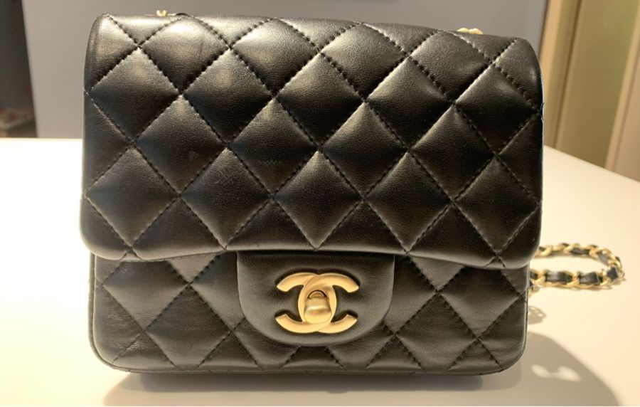 CHANEL 經典黑金方胖 17-6